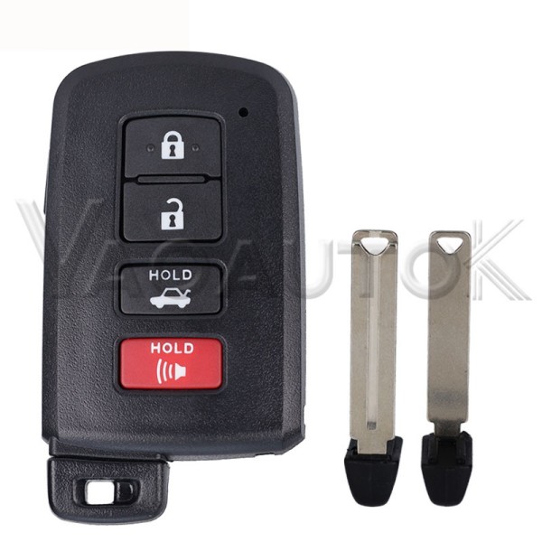 2012-2020 Toyota / 4-Button Smart Key / HYQ14FBA / G Board 0020 (AFTERMARKET)